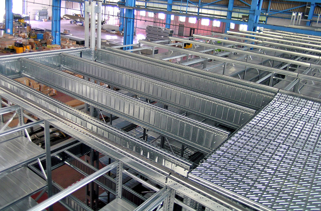 20120725 - Large mezzanine and multi-tier installation
