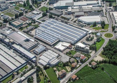 Metalsistem Photovoltaic - Aerial view - rooftop