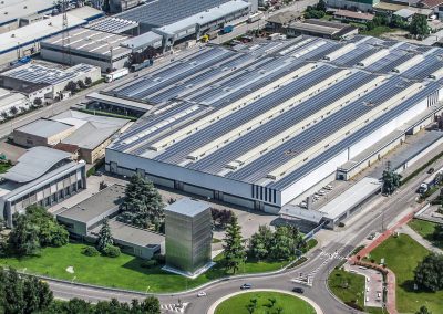 Metalsistem Photovoltaic - Aerial view - rooftop