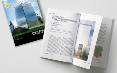 Metalseismic Tower Publication in the “Costruzioni Metalliche” Magazine