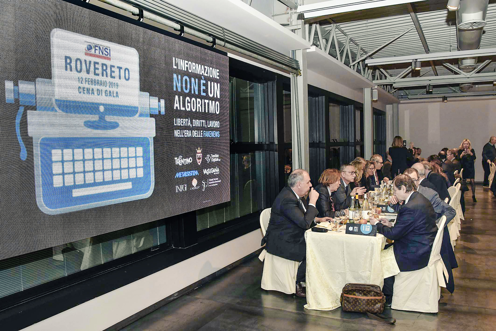 Rovereto – 28th Italian National Press Federation Congress – Gala dinner