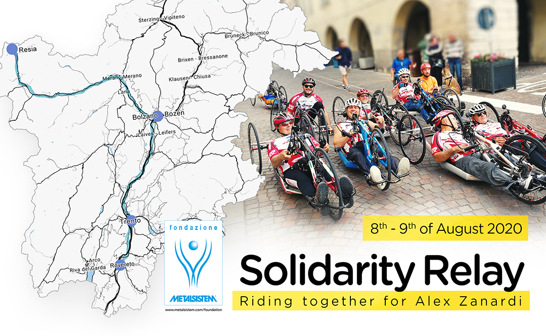 Solidarity Paracycling Relay – Riding together for Alex Zanardi