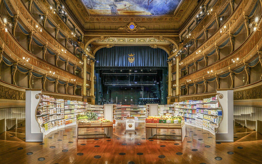 SIDAC Euroscacco shelving – a protagonist in the “Interim Measure” project, held at the Santa Chiara theatre of Trento