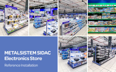 METALSISTEM SIDAC products, true protagonists in the electronics retail sector