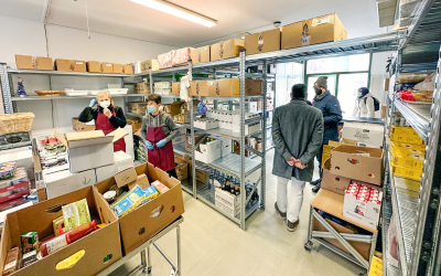 METALSISTEM donates shelving to the A.L.Ma.C. O.D.V. association for their new warehouse